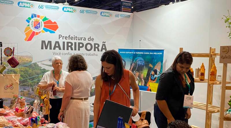 Mairiporã participa com estande próprio do 68º Congresso Estadual de Municípios